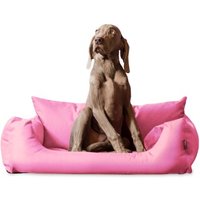 Tierlando NEMO Hundebett Hundesofa S M L Hundekorb Katzenbett 65 80 100cm rosa 65 cm, 20 cm, 50 cm von Tierlando