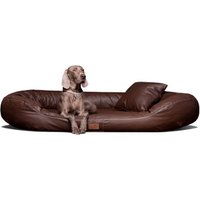 Tierlando Orthopädisches Hundebett LENNART VISCO PLUS Kunstleder braun 1,4 m, 30 cm, 1,05 m Tierlando Orthopädisches Hundebett LENNART VISCO PLUS Kunstleder braun 1,4 m, 30 cm, 1,05 m von Tierlando