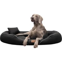 Tierlando TIFFANY Couture - Orthopädisches Hundebett braun 1,15 m, 20 cm, 90 cm von Tierlando