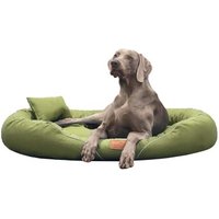 Tierlando TIFFANY Couture - Orthopädisches Hundebett hellgrün 1,15 m, 20 cm, 90 cm von Tierlando