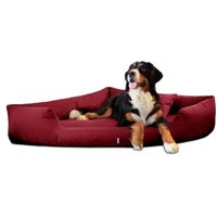 Tierlando TRIVIA orthopädisches Hundebett dunkelrot 1,2 m, 25 cm, 1,2 m von Tierlando