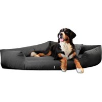 Tierlando TRIVIA orthopädisches Hundebett schwarz/ graphit 1 m, 25 cm, 1 m von Tierlando