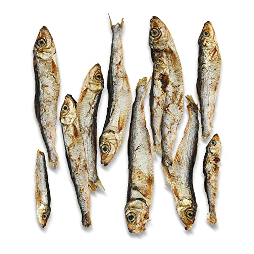 Getrocknete Sprotten | Trockenfisch | Fischiger Hundesnack | 200g von Tiernahrung Schwenner