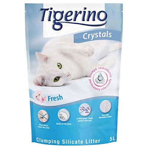 Tigerino Crystals Fresh - Klumpendes Katzenstreu von Tigerino