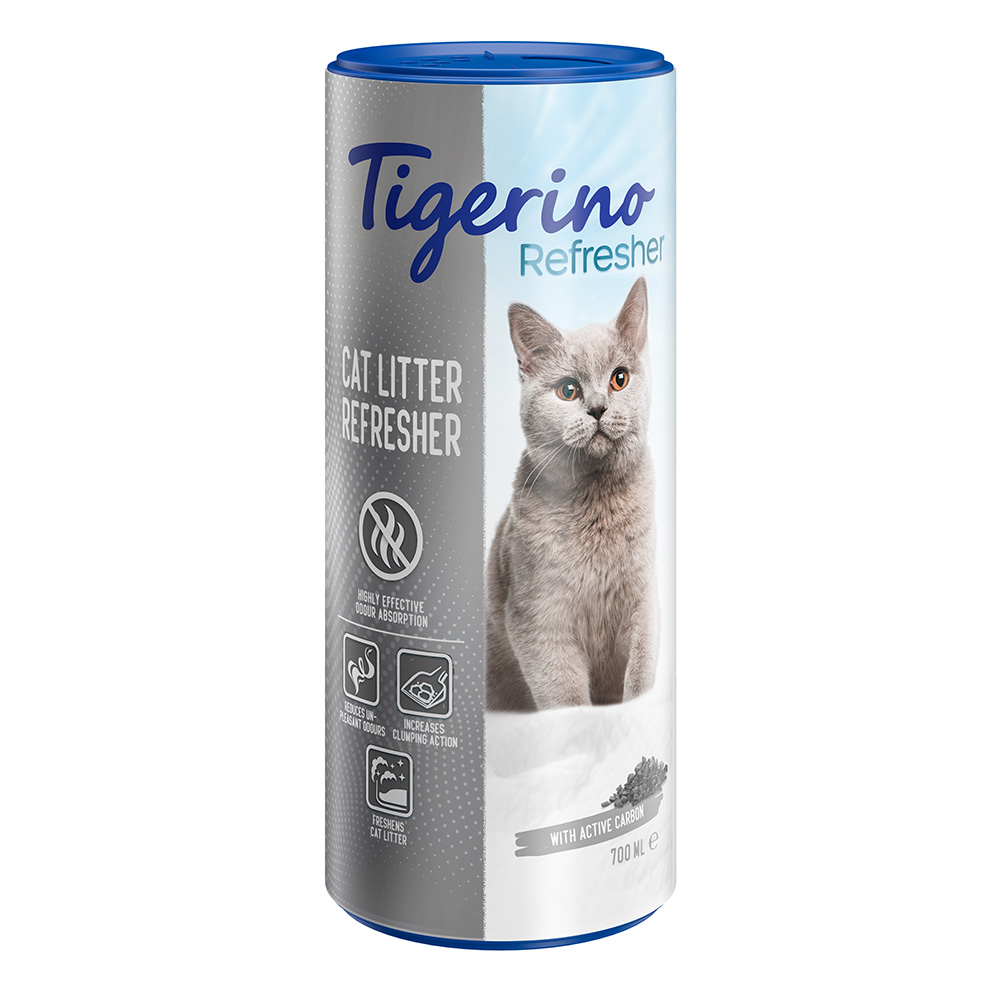 Tigerino Refresher Naturton-Deodorant für Katzenstreu - Active Carbon - 700 ml von Tigerino