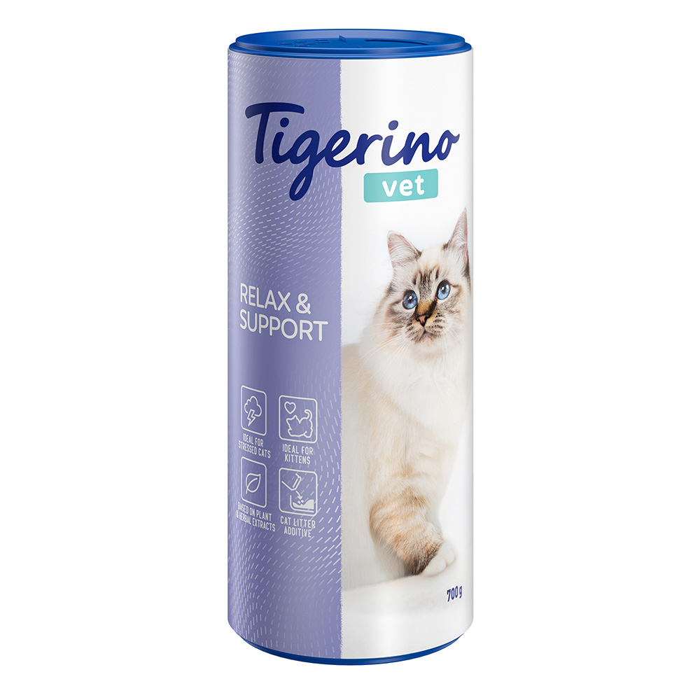 Tigerino VET Streuzusätze zum Probierpreis! - Relax & Support (700 g) von Tigerino