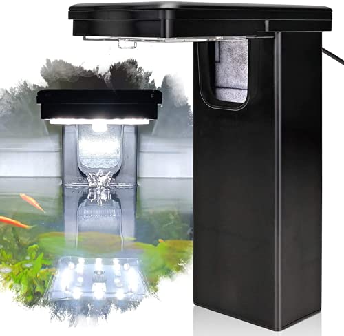 Tigerlily Enterprises Ltd Interner Aquarium-Lichtfilter für kalte und tropische Aquarien bis zu 60 l. Durchflussmenge 255 l/h + kostenloses Filtermedium von Tigerlily Enterprises Ltd