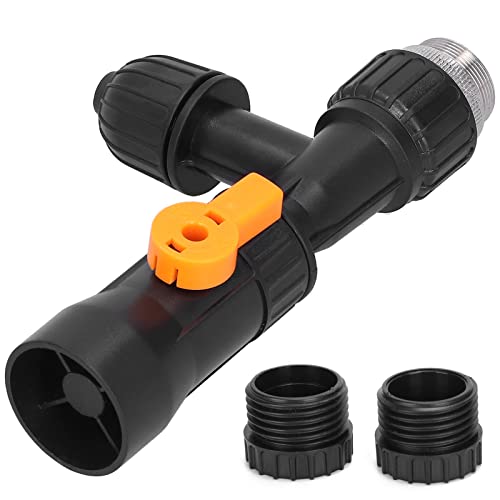 Aquarium-Wasserwechsler, Wasserhahn-Düsen-Anschlüsse, Wechsler, Ersatzteil, Aquarium-Adapter-Set, Steuerventil-Baugruppe, Filter mit 2 Wasserhahn-Adaptern für Schnellwechsel-Düsen von Tiiyee