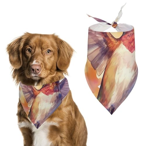 Hund Bandanas Brummender Vogel Hundeschal Latztuch Für Haustiere Large: 70 * 30 cm von Tilivyx