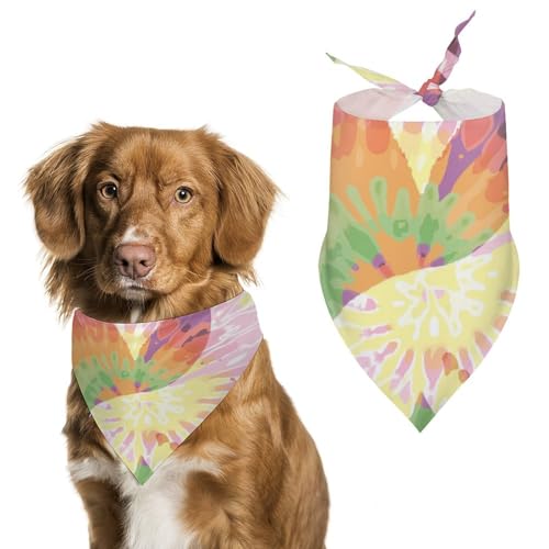 Hund Bandanas Frieden Hundeschal Latztuch Für Haustiere Large: 70 * 30 cm von Tilivyx