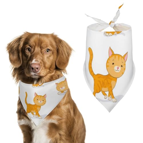 Hund Bandanas Katzen Muster Hundeschal Latztuch Für Haustiere Large: 70 * 30 cm von Tilivyx