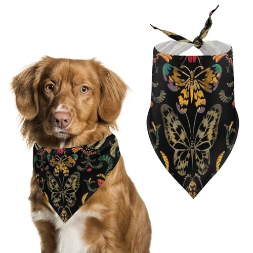 Hund Bandanas Tiere Katzen Und Vögel Hundeschal Latztuch Für Haustiere Large: 70 * 30 cm von Tilivyx