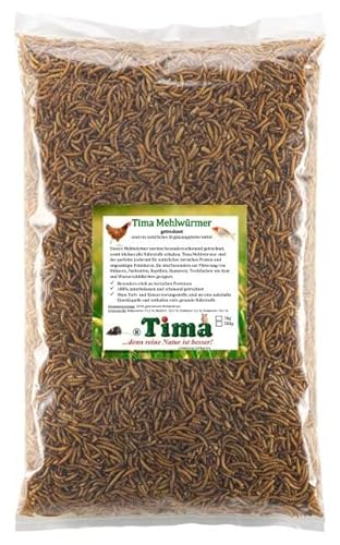 Tima Mehlwürmer 1kg getrocknet von Tima