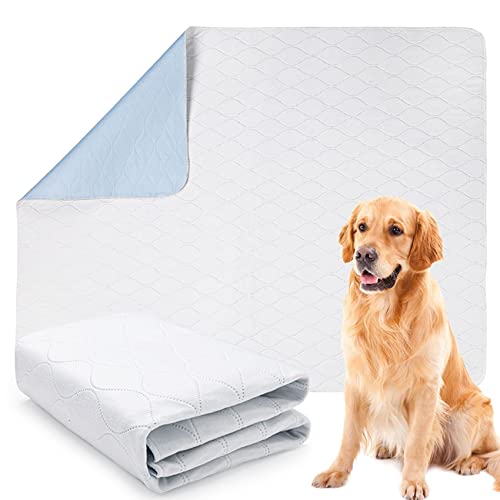 Tineer Wiederverwendbar Pet Pee Pad,Waschbare Hund Katze Töpfchen Training Pads saugfähig Leekproof Haustier Urin Matte für Haus und Reisen (S:18 * 14in) von Tineer