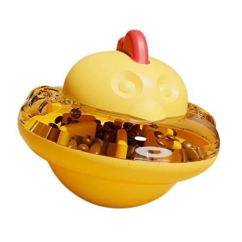Lustiger Futterspender in Hühnerform, für Katzen und Hunde, interaktiv, langsames Füttern, Puzzle, verstellbare Dosierschalen Lustiger Futterspender in Hühnerform, für Katzen und Hunde, interaktiv, langsames Füttern, Puzzle, verstellbare Dosierschalen von TingHaoO