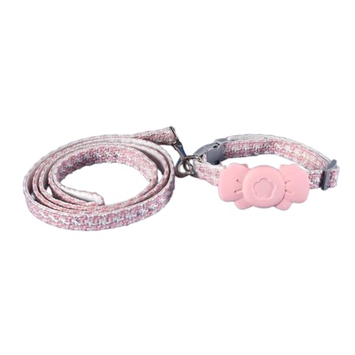 TingHaoO Hundehalsband, Leinengeschirr-Set, starkes Training, Spazierengehen, Schwimmgürtel, Halter, Schleifen-Form von TingHaoO