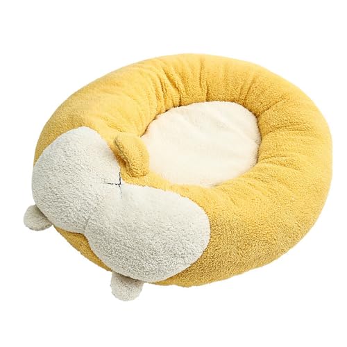 Tissting Pet Plüsch Bett warm warm weich bequem bequem abnehmbar waschbar modernes kathund schlafebett Haustier matten Möbel (S) von Tissting