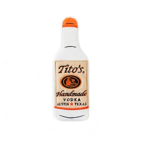 Tito's Hundespielzeug Flasche Quietscher Kauspielzeug von Tito's