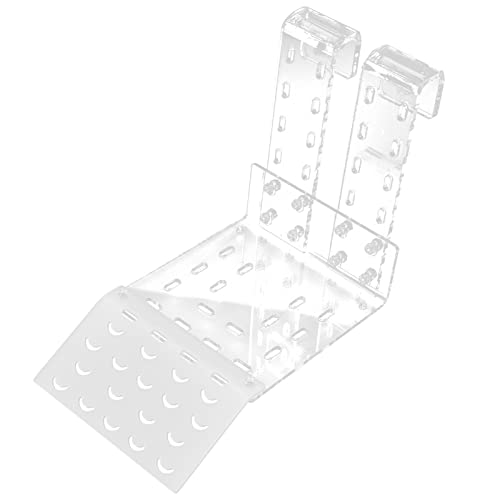 Tixiyu Schildkröten-Aalplattform, Große Transparente Schildkröten-Ruheterrasse aus Acryl für Aquarien (TB) von Tixiyu