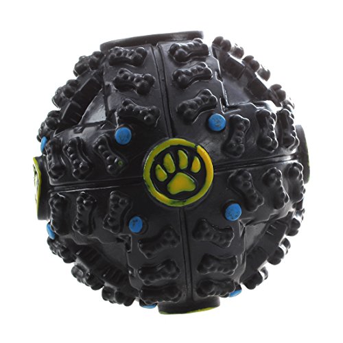 Tixqeaif Haustier Hundefutter Ball Spielzeug mit Klang von Tixqeaif
