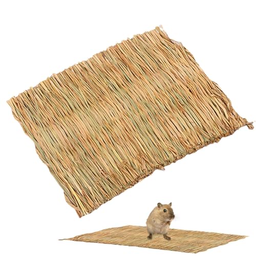 Tktouci Grasmatten,Geflochtene Kratzunterlage - Natürliche Grasmatte Als Ruheplatz, Schlafbereich & Kratzfläche Für Hasen, Katzen Und Hunde Tktouci Grasmatten,Geflochtene Kratzunterlage - Natürliche Grasmatte Als Ruheplatz, Schlafbereich & Kratzfläche Für Hasen, Katzen Und Hunde von Tktouci