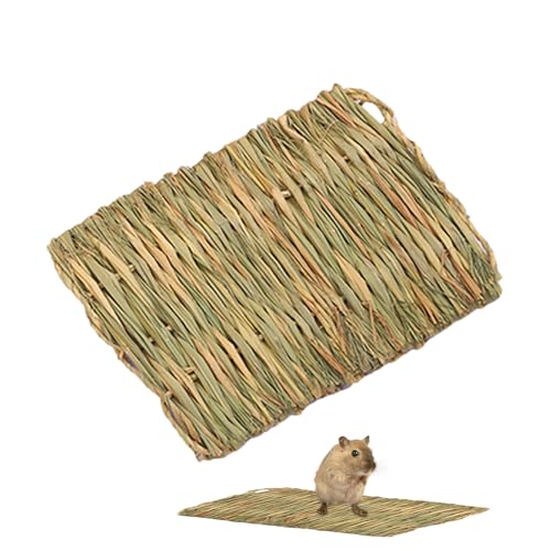 Tktouci Hasenmatte, Geflochtenes Schlafnest, Natürliches Gras Kau Spielmatte Ruheplatz Für Katzen Hunde Haustiere Bequem Schlafplatz Tktouci Hasenmatte, Geflochtenes Schlafnest, Natürliches Gras Kau Spielmatte Ruheplatz Für Katzen Hunde Haustiere Bequem Schlafplatz von Tktouci