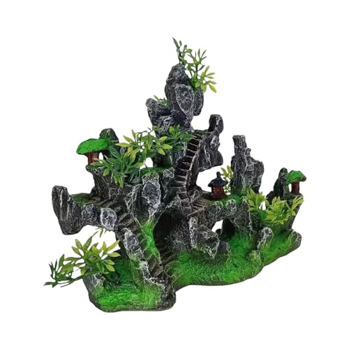 Tmboryuu Fishtanks Decoration Mountain Rockery Mit Versteckter Höhle Ideal Für Die Schaffung Natürlicher Unterwasserlebensräume Fischgarnelenunterkunft Tmboryuu Fishtanks Decoration Mountain Rockery Mit Versteckter Höhle Ideal Für Die Schaffung Natürlicher Unterwasserlebensräume Fischgarnelenunterkunft von Tmboryuu