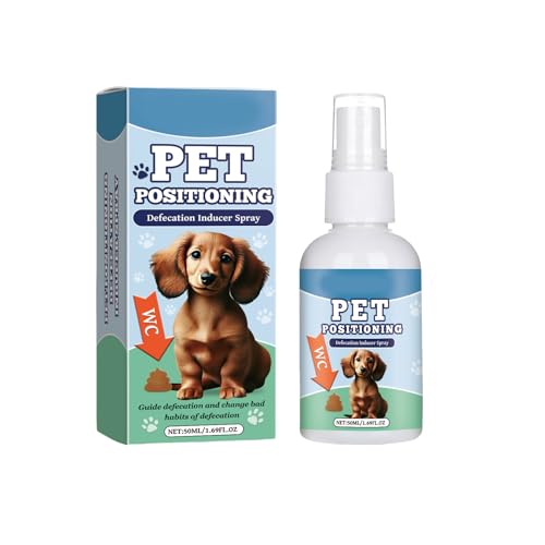 Tmboryuu 50 Hundeköpfchen Trainingsprays Stimmungsantrieb Für Toilettenorte Verhindern Töpfchen Uriniert Vorfälle Für Innenräume von Tmboryuu