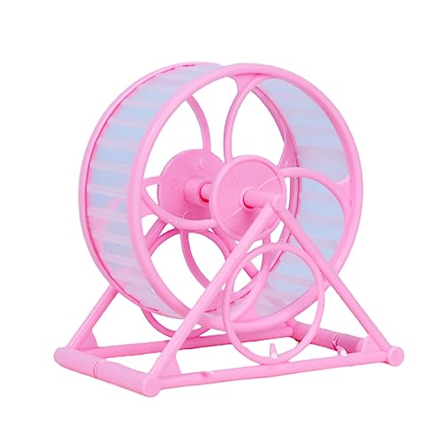 Hamster-Übungsräder, Training, Indoor-Sportspielzeug, Hamster-Laufräder für Hamster, Rennmäuse, Mäuse oder andere kleine Tiere Hamsterkäfig Mit Zubehör Kaufen (Pink, One Size) von Tmianya