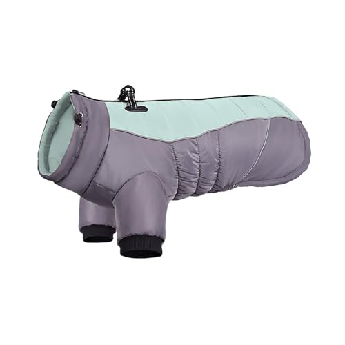 Tmianya Reflektierende warme Haustierkleidung, verdickte Hundekleidung, große Hundekleidung XQQ0308 (C, XL) von Tmianya