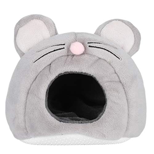 Hamster Cotton House, weiches warmes kleines Haustier Tiere Bett Mausform Hamster süßes Baumwollnest für Chinchillas kleine Haustiere von Tnfeeon