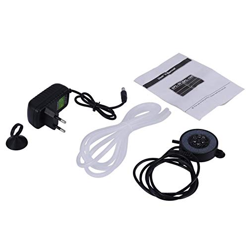 Tnfeeon Aquarium Air Stone Bubble LED Light Air Pump(EU-Stecker) von Tnfeeon