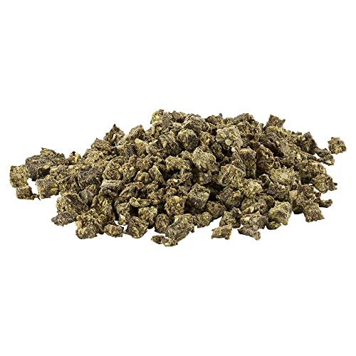 Getrocknete Hirschfleisch Mini-Würfel für Hunde (1kg) – 100% Natürlicher Kau-Snack, Zahnpflege, Kiefertraining, Proteinreich, Hypoallergen – Nachhaltig & Umweltfreundlich, Exotischer Kauspaß von ToBu Line