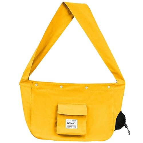 Tockfit Katzentragetasche, weich, modisch, für Reisen, Haustierzubehör, Outdoor-Crossbody-Gurt-Design, unterstützt Katzen und Hunde bis zu 10,9 kg von Tockfit