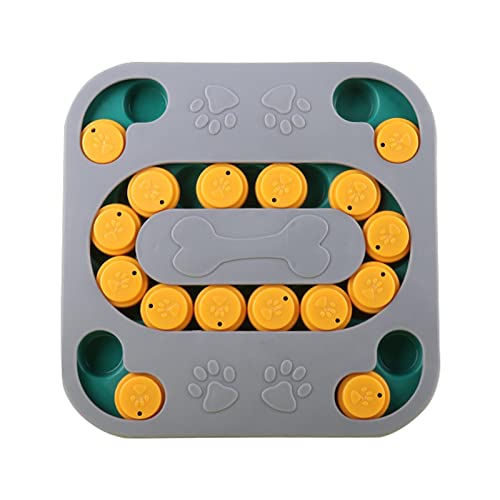 Toddlers 2 Pcs Treat Holes Hundespielzeug, Welpen-Puzzlespiel-Spielzeug zum lustigen Füttern, Hundetrainingsspender zur mentalen und Gehirnstimulation von Toddlers