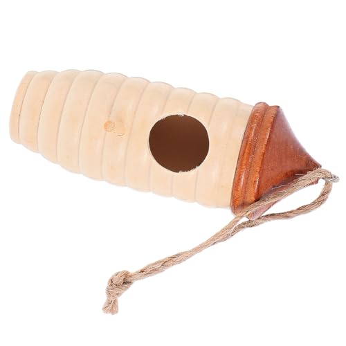 Kolibri- Gartenbedarf Kolibri Vogelhäuschen Kolibri Vogelnestkolibri Spielzeughausdekoration Tulle Veil Fensterkolibri Handgefertigter Kolibri Dekorativer Kolibri Brown Holz Toddmomy von Toddmomy