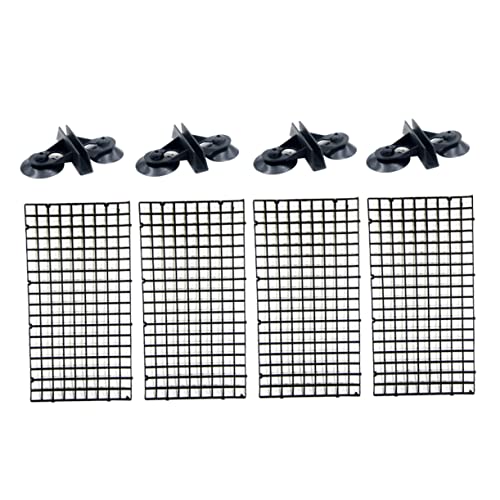 Toddmomy 1 Satz Aquarienbedarf Trennwand Für Aquarien Tankteiler Aquariumgitter Fisch Tank Netz Panzer Lebende Aquarienpflanzen Tauchfähig Gitterplatte Für Aquarien Aquarium-Panel Black von Toddmomy