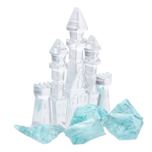 Toddmomy 1 Satz Aquarium-Schloss-Ornamente Marine Ball Pool Marine Ball Künstliche Dekoration Modifikation Dekoration Meeresdekoration Tierdekoration Aquariendekoration Tankdekoration Glas von Toddmomy