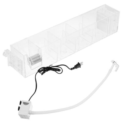 Toddmomy 1 Satz Filter für Fischbecken Panzer Aquariumreiniger Wasserwechselpumpe für Fischbecken Wasserfilter innenfilter wasserreiniger Pumps Kanister-Aquarienfilter Aquariumzubehör Acryl von Toddmomy