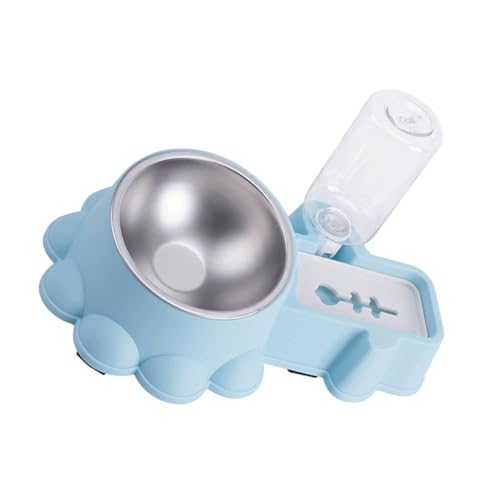 Toddmomy 1 Satz Haustiernapf pet Water Bowl pet Bowl Futterbehälter für Haustiere Automatischer Wassernapf für Hunde Katzenfutter Schüssel Heimtierbedarf dekorativer Fressnapf Plastik Blue von Toddmomy