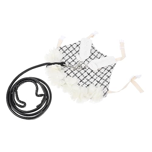 Toddmomy 1 Satz Kleidung für Haustierkaninchen Bausatz coop Hängematte Tiere Ratte Abs hasenkostüme Bunny Costume entzückendes Häschendekor Feiertags-Kaninchen- Baumwolle Black von Toddmomy