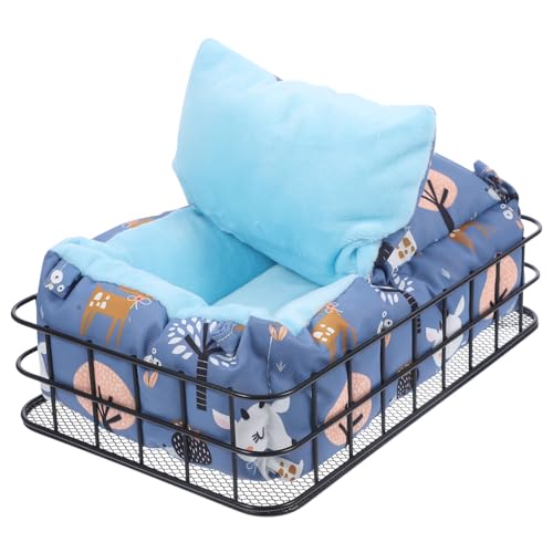 Toddmomy 1 Set Metallhängematte Für Meerschweinchen Meerschweinchenbett Käfig Hamster Rattenkäfig Für Draußen Haustier Hängender Nickerchensack Rennmausbettwäsche Hamster Sandbad von Toddmomy