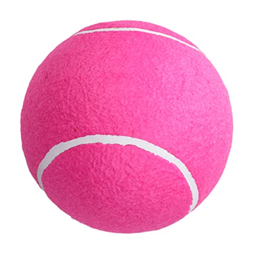 Toddmomy 1stk Großer Tennisball Hundespielzeug Haustier Interaktives Spielzeug Hund Quietschende Tennisbälle Hund Tennisbälle Großes - Riesiger Tennisball Für Hunde Gummiball Kind Riese von Toddmomy