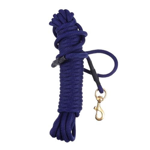 Toddmomy 10 Hundeleine Halsband für Hunde Hund läuft gehen Hundeseil Leine ausziehbar hundegurt hundelaufband Outdoor- für Haustiere für Hunde Polypropylen Blue von Toddmomy