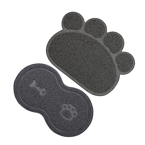 Toddmomy 10 STK Haustiermatte Hunde Matte hundepolster cat mat hundegeschirr Matte Haustier unmatt Tischsets Hund Trinknapf Pad Katzentrinkschale Pad Welpen Hundefutter Reiben der Matte PVC von Toddmomy