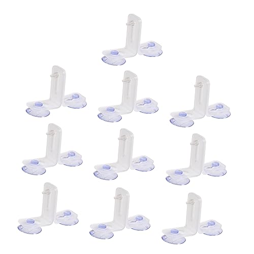 Toddmomy 10 Stück Teiliges Aquarium Trennwand Clip mit Saugnäpfen Divider zur Sicheren Isolierung von Fischen im Aquarium für Einfache Installation und Festen Tankwand Toddmomy 10 Stück Teiliges Aquarium Trennwand Clip mit Saugnäpfen Divider zur Sicheren Isolierung von Fischen im Aquarium für Einfache Installation und Festen Tankwand von Toddmomy