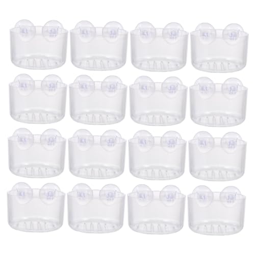 Toddmomy 16 Stück Feeder Red Worm Cup Fisch füttern Wasser- Aquarium Fischfutter Halter Werkzeug zur Fütterung von Blutwürmern Futterautomat für Garnelen Acryl Transparent Toddmomy 16 Stück Feeder Red Worm Cup Fisch füttern Wasser- Aquarium Fischfutter Halter Werkzeug zur Fütterung von Blutwürmern Futterautomat für Garnelen Acryl Transparent von Toddmomy