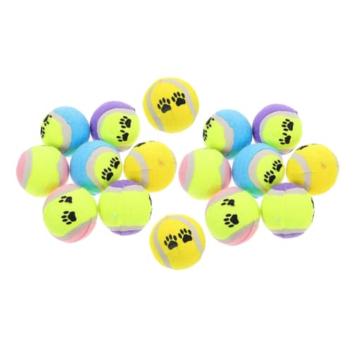 Toddmomy 16St Bälle für kleine Hunde Interactive Dog Toys hundewelpen Spielzeug Plüschfigurenspielzeug kleine Bälle für Hunde Plüschtier Spielzeuge Sportbälle für Haustiere von Toddmomy