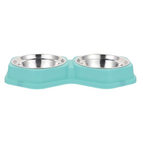 Toddmomy Slow Feeding Bowl Doppelschüssel Haustier Futternapf Haustier Katze Hund Futternapf Welpenschüssel Hund Wasserschale von Toddmomy