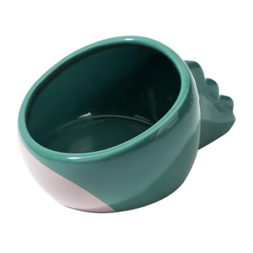 Toddmomy 1Stk Haustiernapf pet Water Bowl pet Bowl servierschale Keramik Wassernapf für Haustiere Schüssel doppelt Trinknapf für Katzen Futterautomat für Haustiere Knochenporzellan Blue von Toddmomy